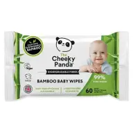 Cheeky Panda baba marama za brisanje bambus razgradiv bez mirisa 60kom
