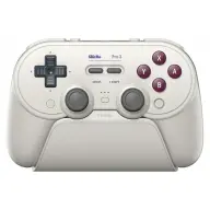 8BITDO Pro 3 brezžični kontroler bel