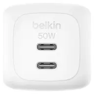 BELKIN WCH019KQWH 2-poorts USB-C GaN-wandlader (50 W)