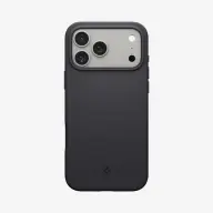 SPIGEN iPhone 17 Pro SPIGEN SILICONE FIT MAG szilikon telefonvédő ütésállóság MagSafe FEKETE