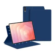 GIGAPACK samsung tab s11 ultra 5g case standing Skin effect active flip desktop holder dark blue