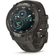GARMIN Instinct Crossover Amoled sötétszürke sötétszürke szilikon szíj