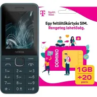 NOKIA 225 4G (2024) DS + Telekom Domino feltöltőkártya sötétkék