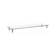 GEMBIRD MS-TABLE-GL-01 Üveg monitorállvány nagyméretű