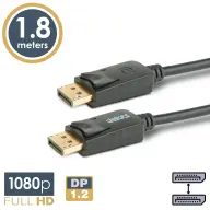 DELIGHT DisplayPort 1.2/1.2a veza Crno 1.8m 20333A