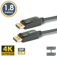 DELIGHT DisplayPort 1.4 veza Crno 1.8m 20333B