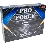TACTIC GAMES Pro Poker 200 zsetonos póker készlet