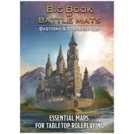 LOKE BATTLEMATS Big Book of Battle Mats Bastions & Strongholds térkép könyv