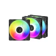 ARCTIC COOLING P14 Pro Reverse A-RGB reverse légáramlás black 3 pieces set