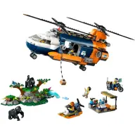 LEGO City Dzsungelkutató helikopter a bázison 60437