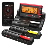 THERMOPRO TP-980-4 TempSpike Pro Húshőmérő vezeték nélküli Fekete