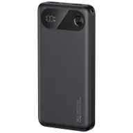USAMS PB80 Power Bank 2xUSB 1xUSB-C 10000mAh 20W fekete