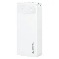USAMS PB80 Power Bank 2xUSB 1xUSB-C 20000mAh 20W fehér