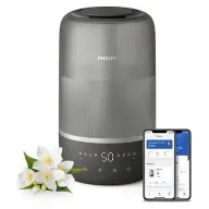 PHILIPS HU1510/03 1000 Series Ovlaživač Szénszürke/Ezüst