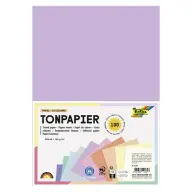 FOLIA Pastel Boja papir A4 130g 10x10 lap mješovit boja