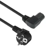 ACT CONNECTIVITY 230V IEC Nutrition Black 1.5m AK5347
