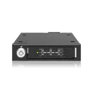 ICYDOCK ToughArmor MB601V5K-B U.2/U.3 NVMe SSD mobilrack fekete
