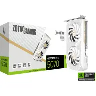 ZOTAC ZT-B50700Q-10P Twin Edge OC White Edition GeForce RTX 5070 12GB GDDR7 DLSS4