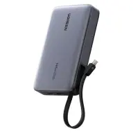 UGREEN PB551 Powerbank 20000mAh + fix USB-C kábel 145W szürke