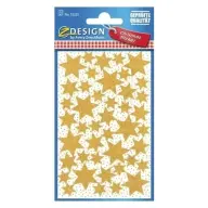 AVERY Z-Desing No.52225 Ablakmatrica 2 arc 76x120 mm gold