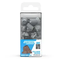 AK INTERACTIVE Basing Bits Wargame Scenery ősi épület maradványok dioráma kiegészítő