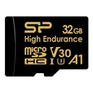 SILICON POWER Golden Series High Endurance 32GB MicroSDHC 80 MB/s SP032GBSTHDV3V1HSP