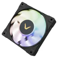 VALKYRIE B12R ARGB 120mm fordított légáramlás fekete