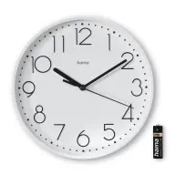 HAMA SALINA wall clock white