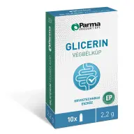 Parma Glicerin végbélkúp 2.2g 10 db