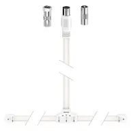 HAMA 205283 FM / DAB+ antenna kábel fehér