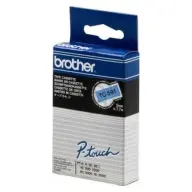 BROTHER TC591 címkéző cassette tape - blue basis black 9 mm wide