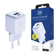 3MK Hyper GaN Charger 20W fehér