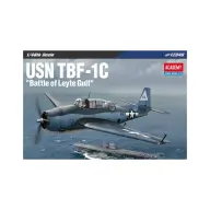 ACADEMY HOBBY MODELL KITS 1/48 USN TBF-1C Battle of Leyte Gulf bombázó modell