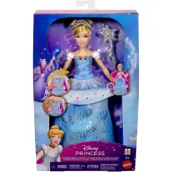 MATTEL Disney Princess Cinderella divatbaba báli ruhában fény- és hangeffektekkel JBF94