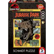 SCHMIDTSPIELE Jurassic Park: 30 Years of Jurassic Park - Life Finds a Way puzzle 1000 darabos 58580