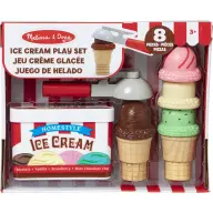 MELISSA AND DOUG Scoop & Stack fagylalt készlet - játékkonyha kiegészítő 6074871