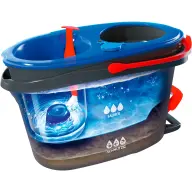VILEDA H2PrO Spin Mop Set padlófelmosó set black/red 178333