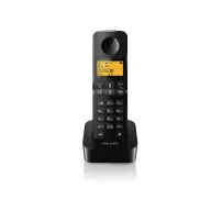 PHILIPS D2601B/53 DECT TELEFON fekete