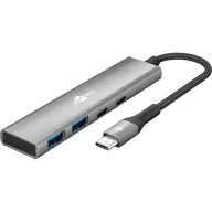 GOOBAY Slim 4-Port USB Hub - USB-C to USB-C/USB-A 5 Gbit/s v2