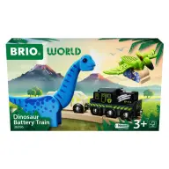 BRIO World Dinosaur Battery Train - Dinoszaurusz Elemes Vonat 63609600