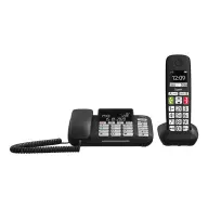 GIGASET DL780 Plus Analóg vezeték nélküli telefon fekete