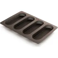 LÉKUÉ LK882623 Mini Baguette Mould mini bagett sütőforma 4db