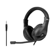 C-TECH MHS-05 3.5mm jack fekete