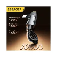 ESSAGER William USB-A/USB-C - Lightning kábel 3A 2m EXCATL-WLA0G-P