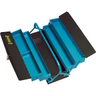 HAZET Metal tool chest 5 compartmental blue, black 190L