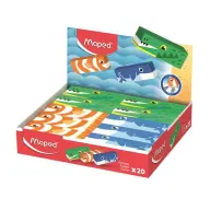 MAPED Radír display animal Animals mixed 20pcs IMA123401