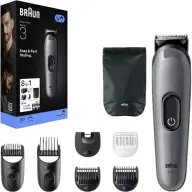 BRAUN AIO3540 Series 3 All-In-One Style Kit hajvágó szürke