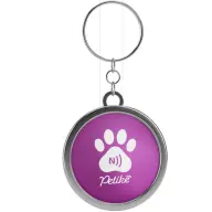 Petike Kutyabiléta nyakörvre akasztható NFC Signature Edition lila
