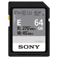 SONY SF-E SDXC memory stick 64GB UHS-II U3 V30 SFE64A.AE