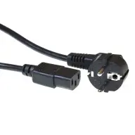 ACT CONNECTIVITY 230V Schuko Nutrition Black 2.5m AK5010